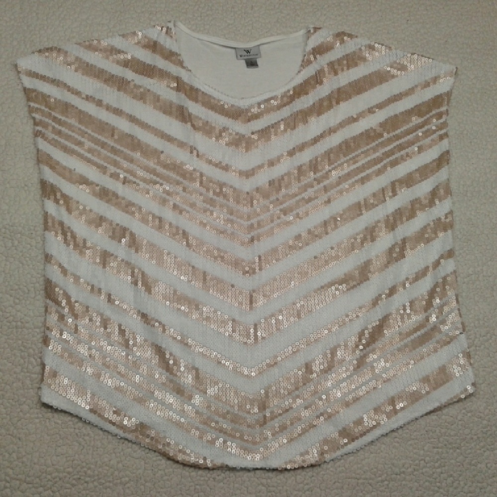 Worthington sequence T-shirt size L
